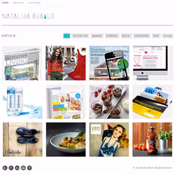 Natalija Bubalo website screenshot